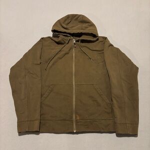 Lululemon Hoodie Size XL Olive Heavyweight Full Zip Athletic Gym Workout Fall